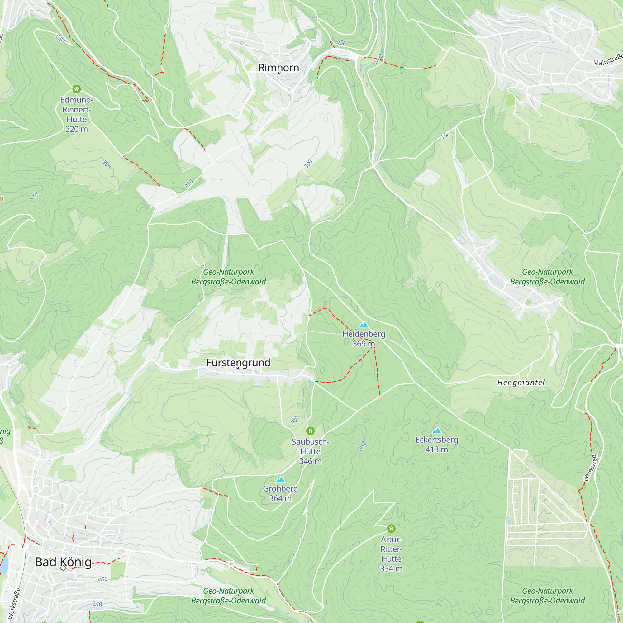 Schäfer-Hütte map