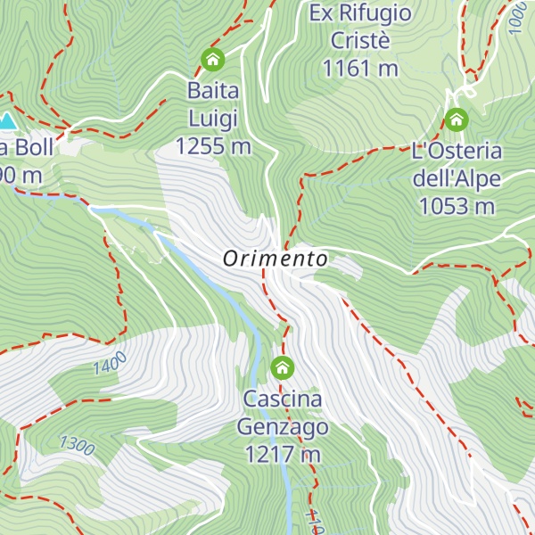 Map of Alpeggio delle coccole