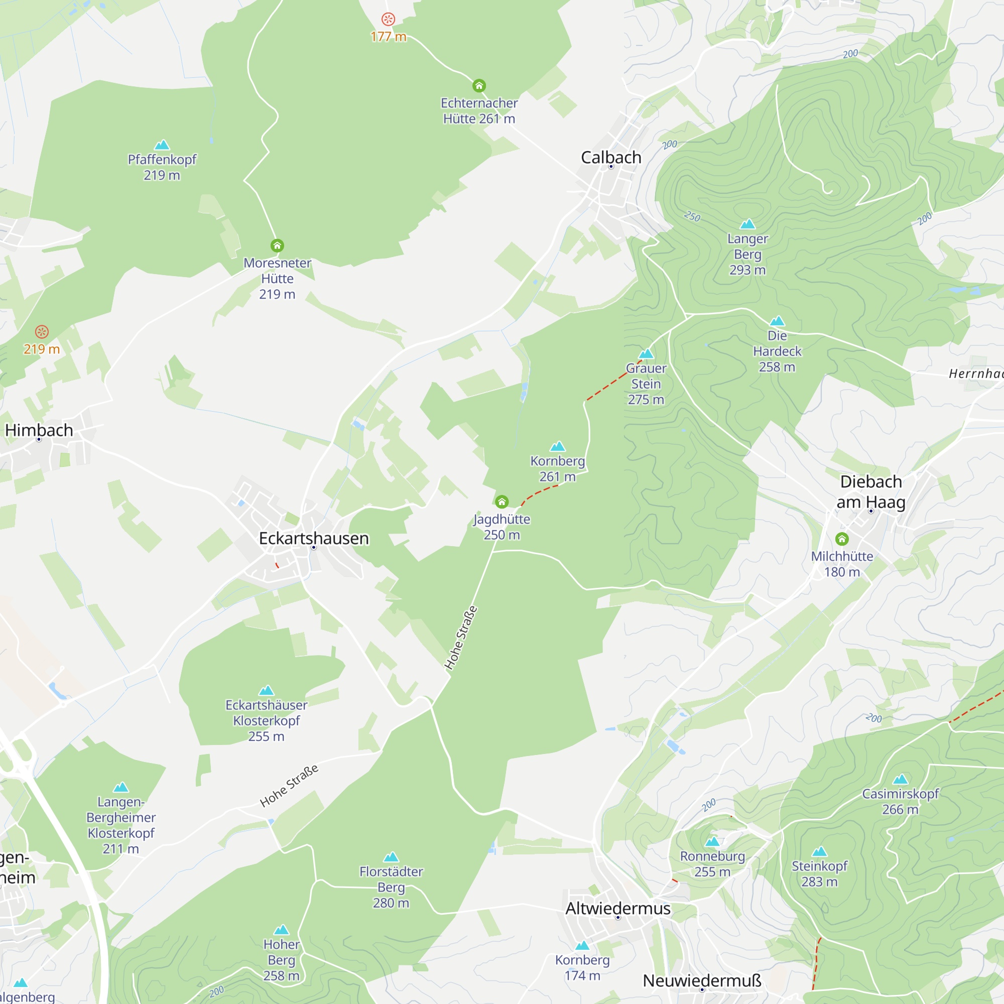 Jagdhütte map