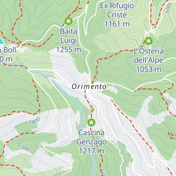 Map of Ca Giacum