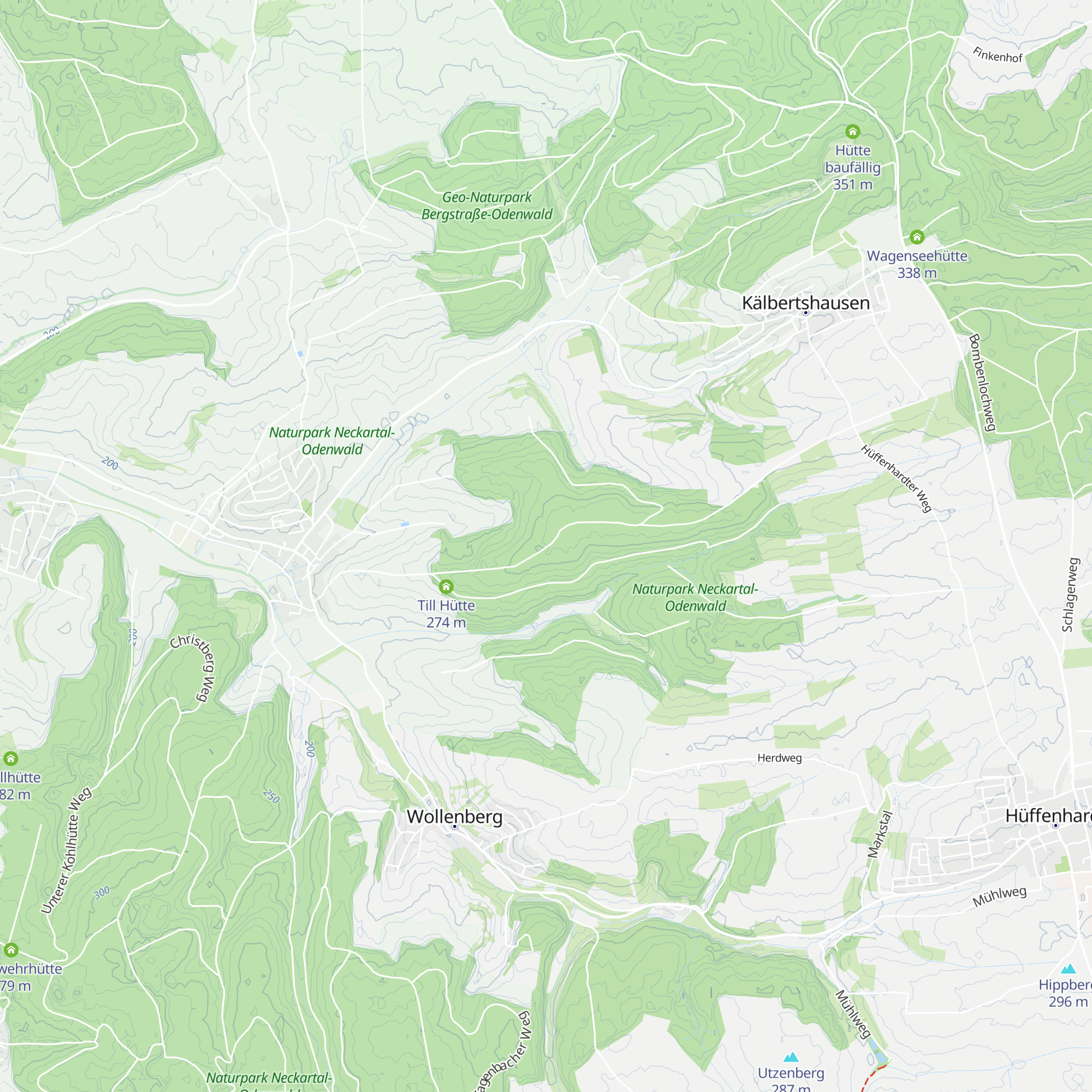 Jagdhütte map