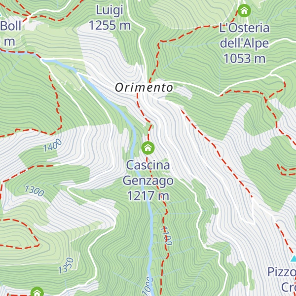 Map of Cascina Genzago