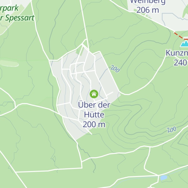 Map of Über der Hütte