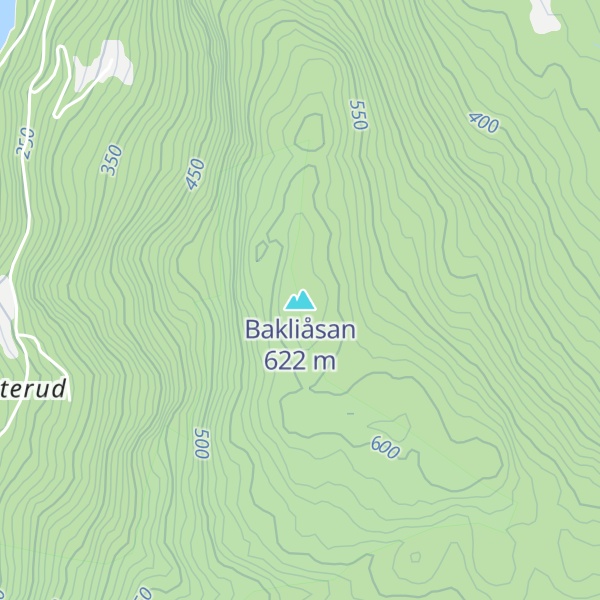 Map of Bakliåsan