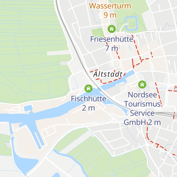 Map of Fischhütte