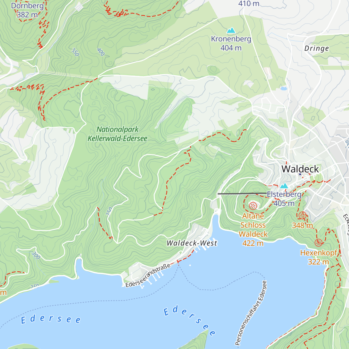 Karl Arnold-Hütte map