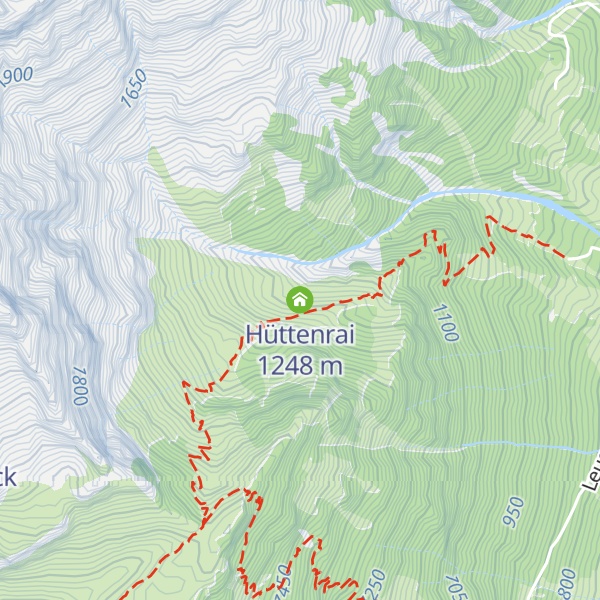 Map of Hüttenrai