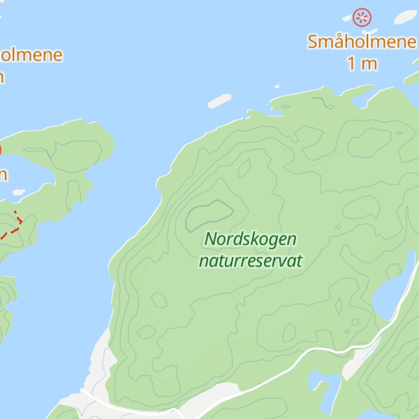 Map of Kovlefjell