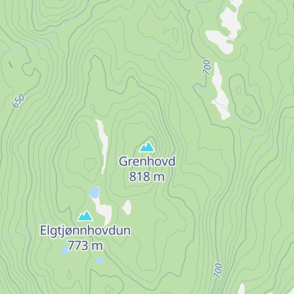 Map of Grenhovd
