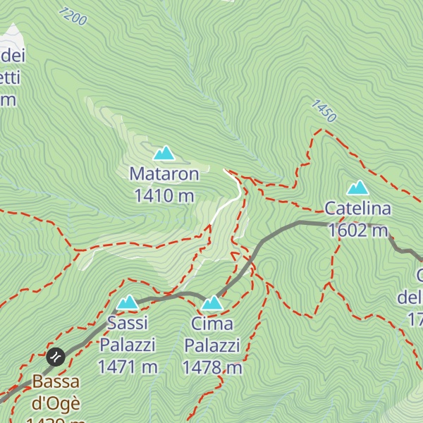 Map of Capanna Pairolo