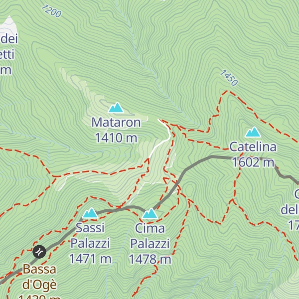 Map of Capanna del Pairolo