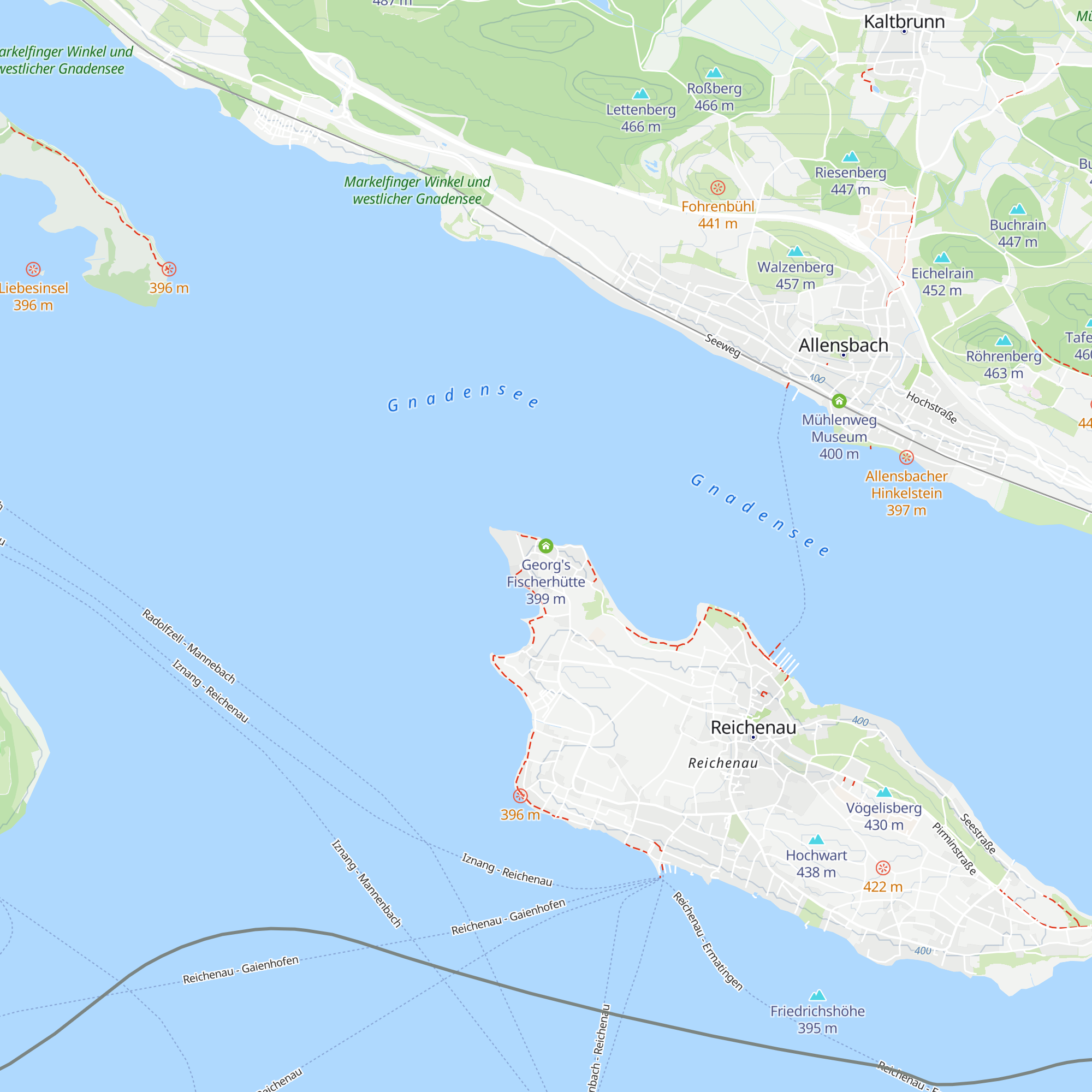 Georg's Fischerhütte map