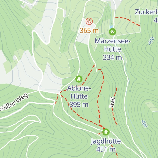 Map of Ablone-Hütte