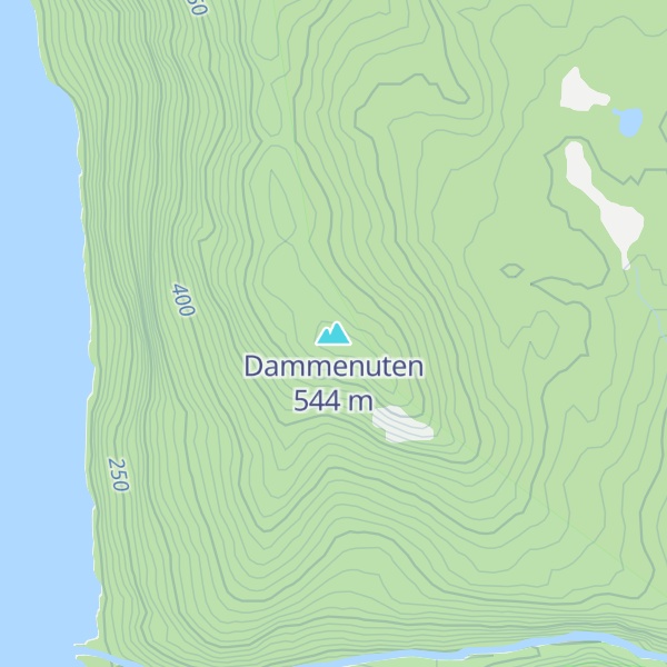 Map of Dammenuten