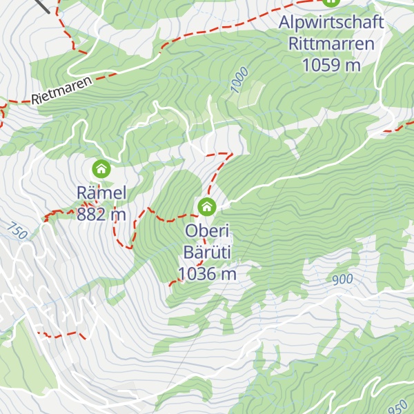 Map of Oberi Bärüti