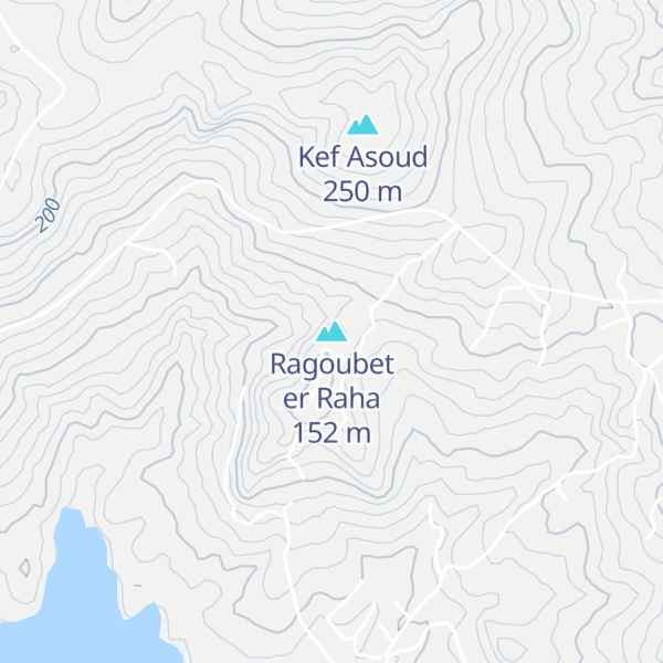 Map of Ragoubet er Raha