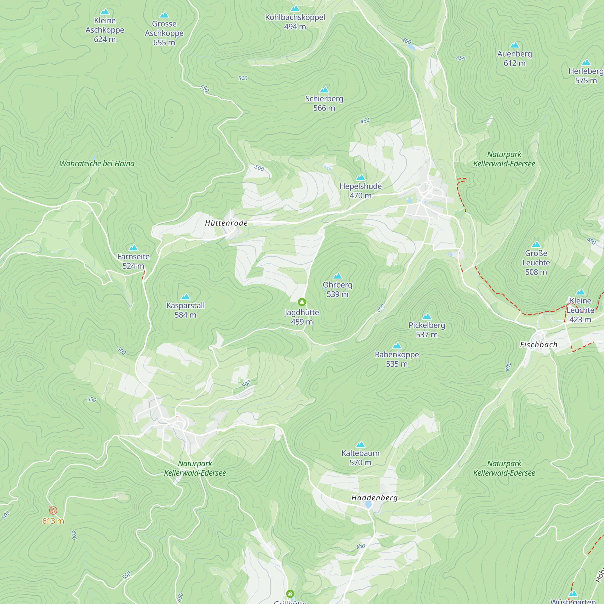 Jagdhütte map