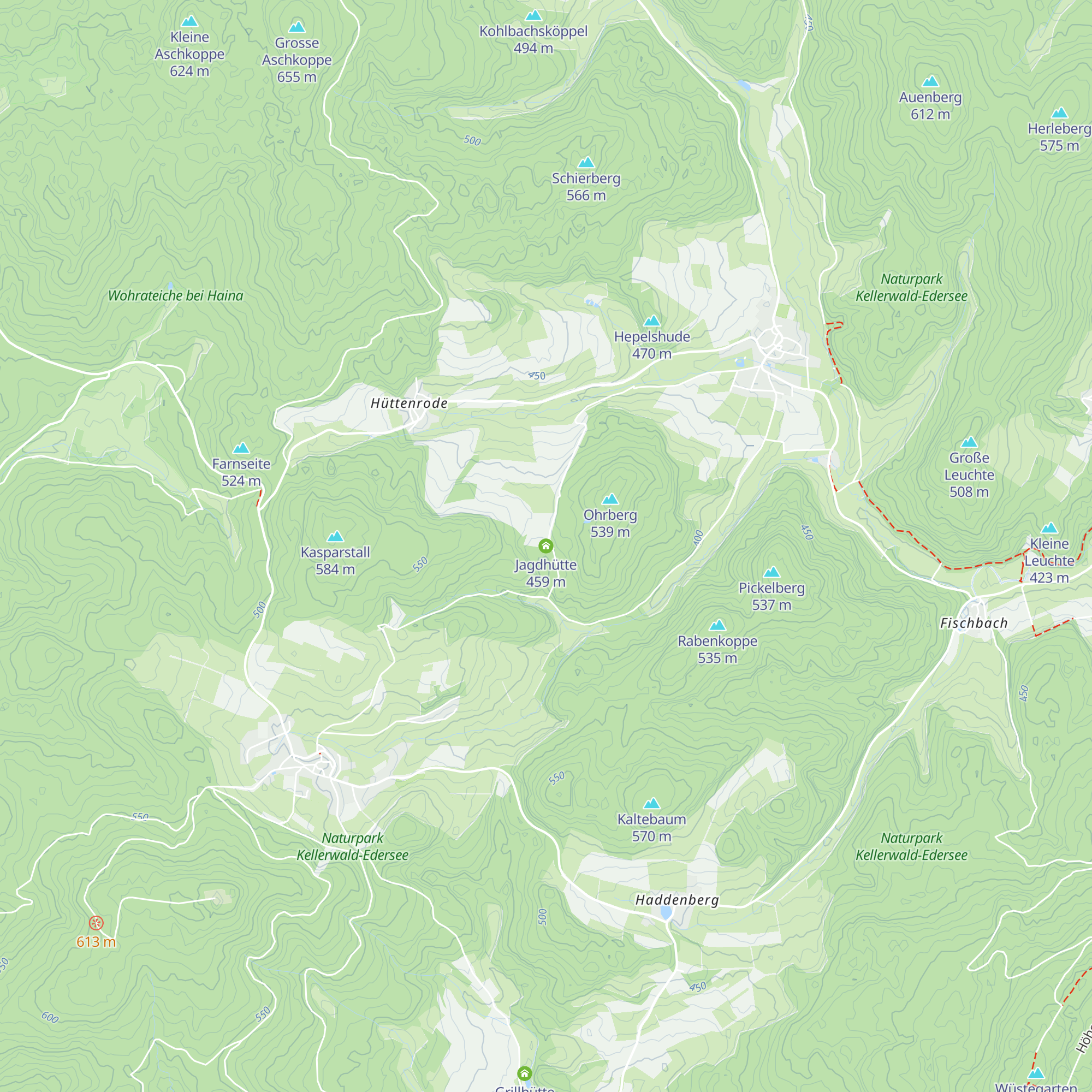 Jagdhütte map