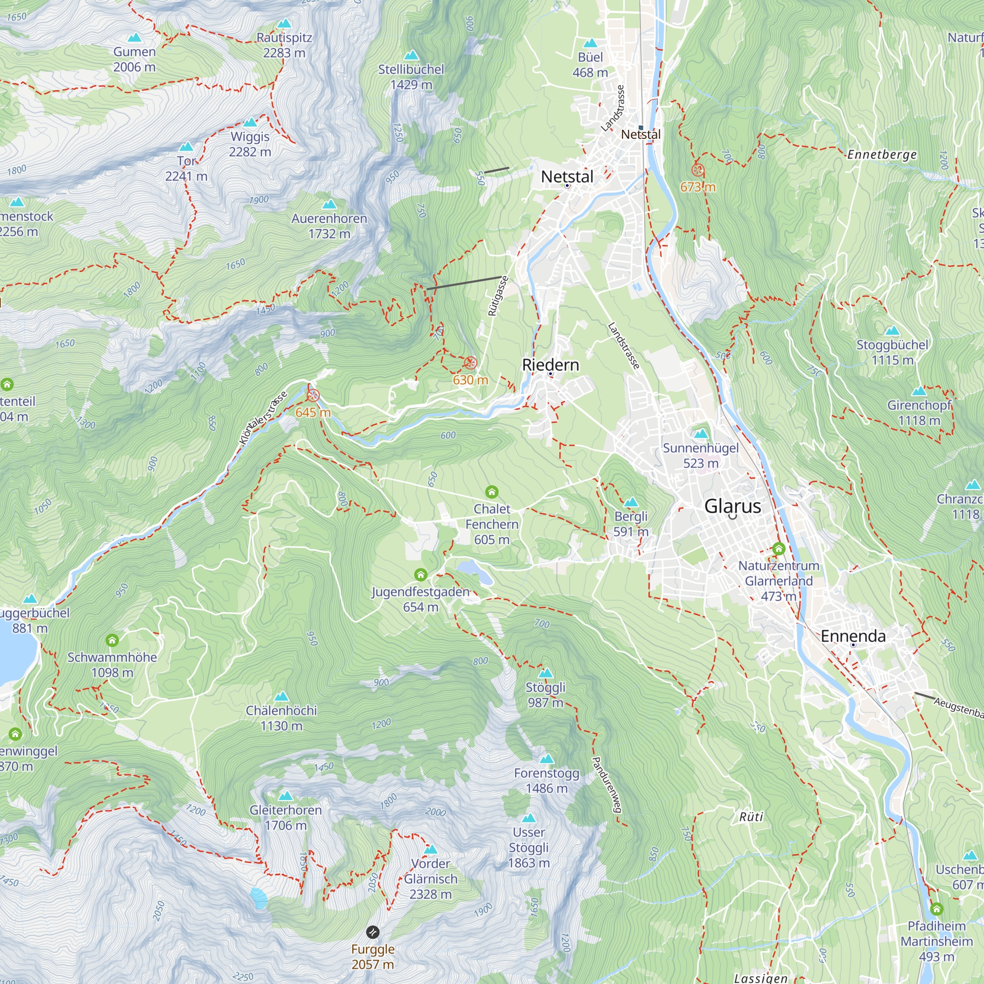 Chalet Fenchern map