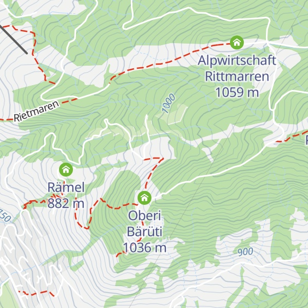 Map of Under Bärrüti