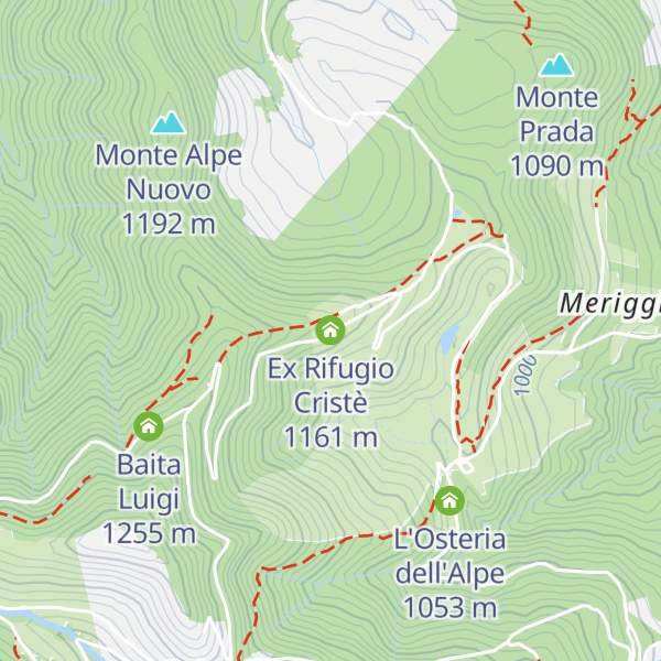 Map of Ex Rifugio Cristè