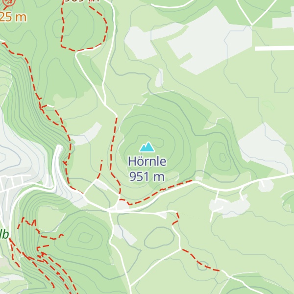 Map of Hörnle