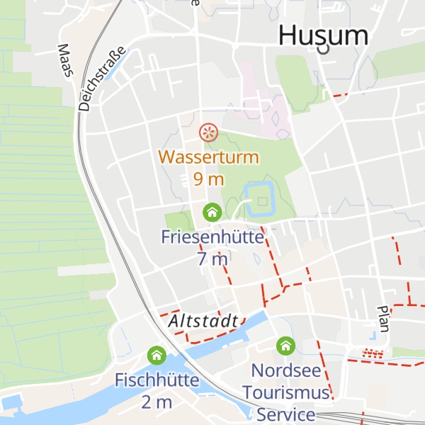 Map of Friesenhütte