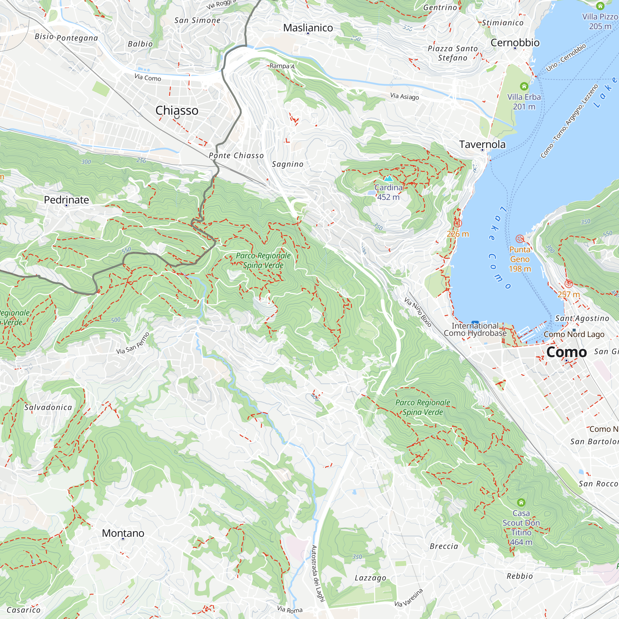 Cascina Terramara map