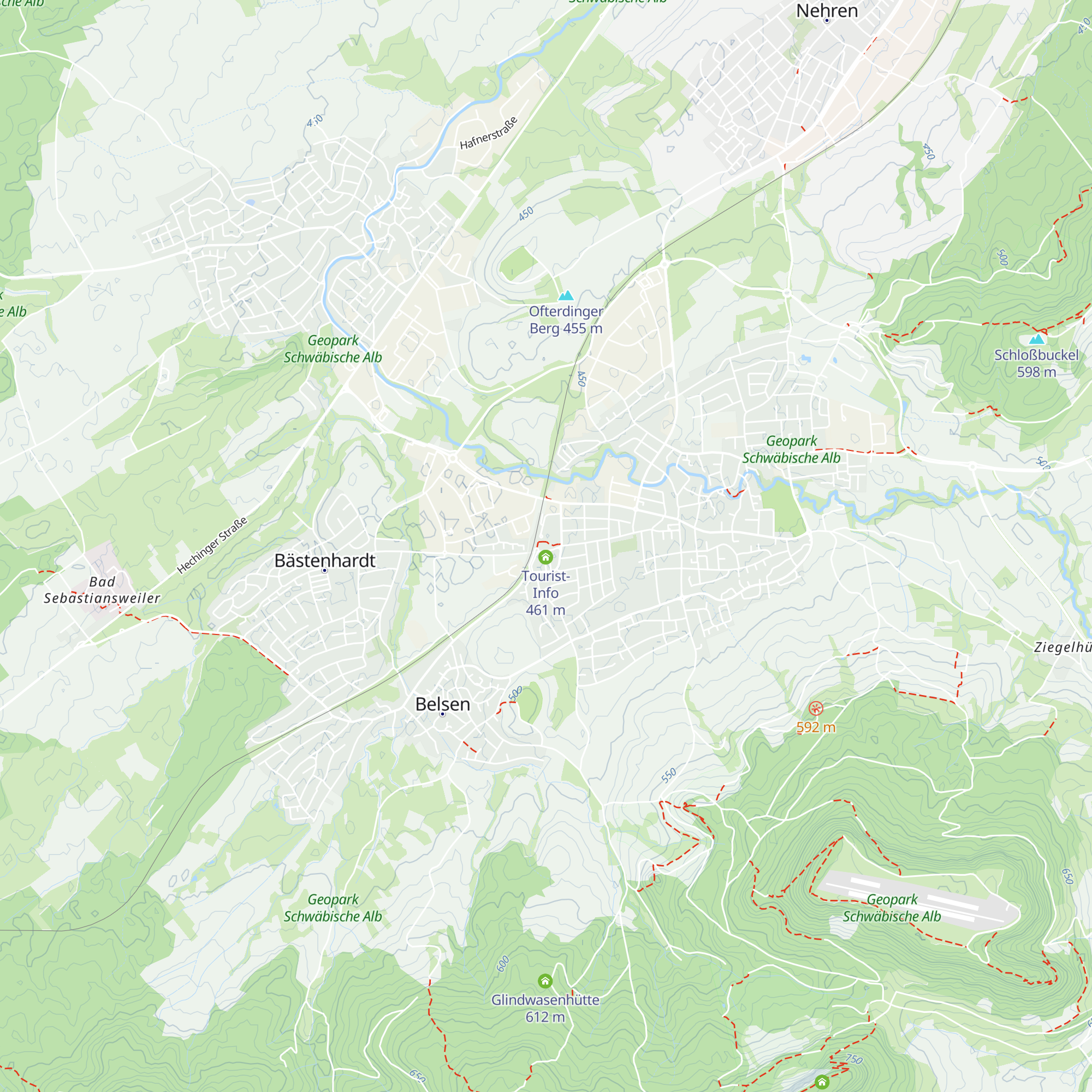 I-Punkt der Tourist-Information map