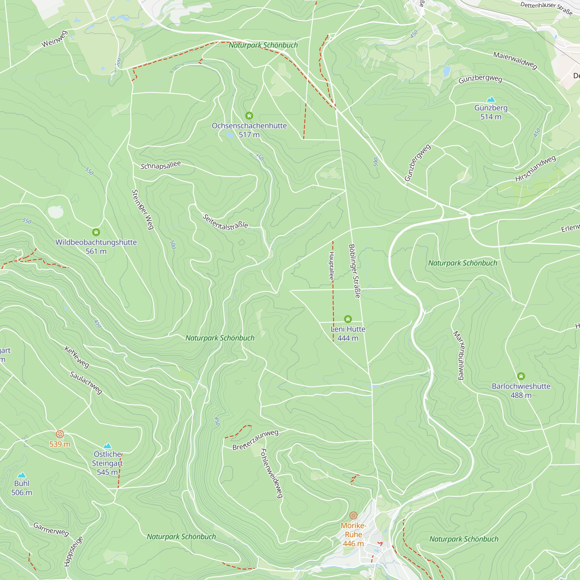Neuhütte map