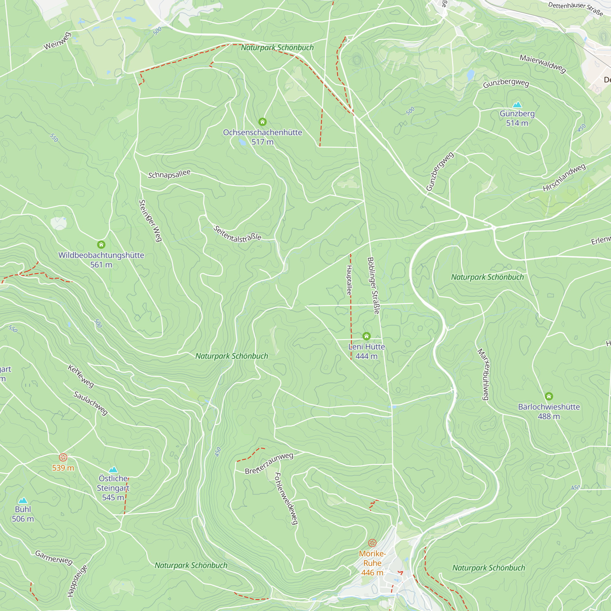 Neuhütte map