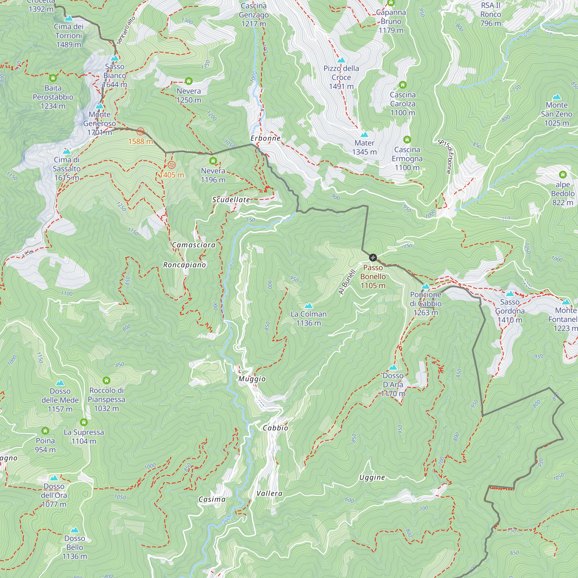 Nevera di Pianella map