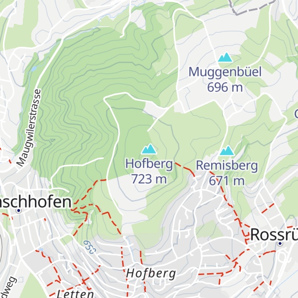 Map of Hofberg