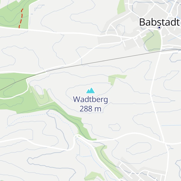 Map of Wadtberg