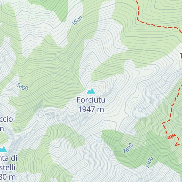 Map of Forciutu