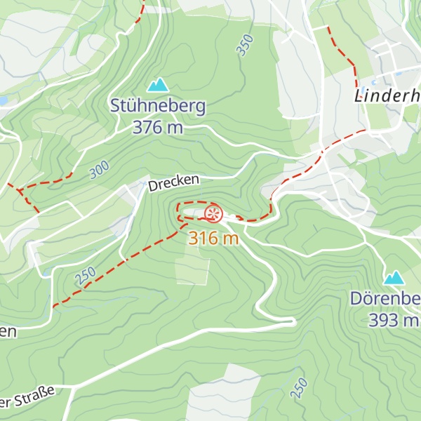 Map of Burg Sternberg
