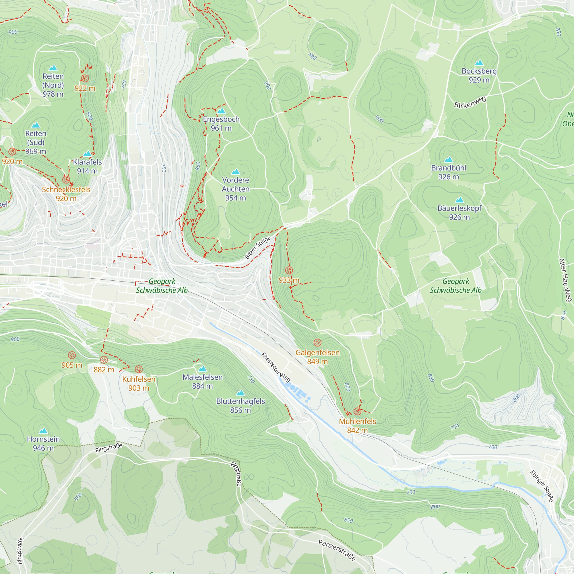 Schleicherhütte map