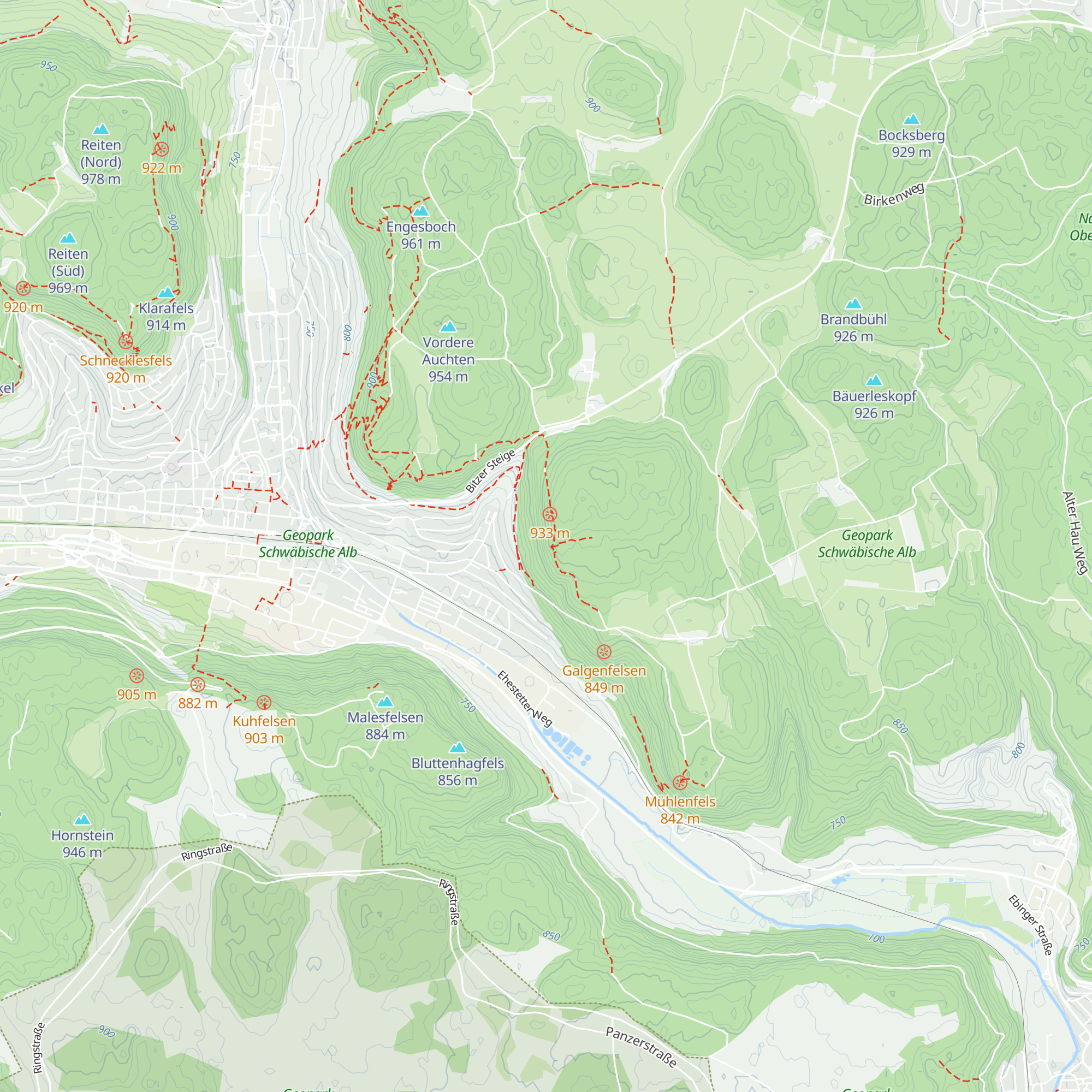 Schleicherhütte map