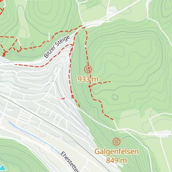 Map of Schleicherhütte