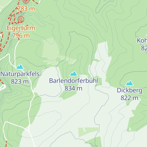 Map of Barlendorferbühl