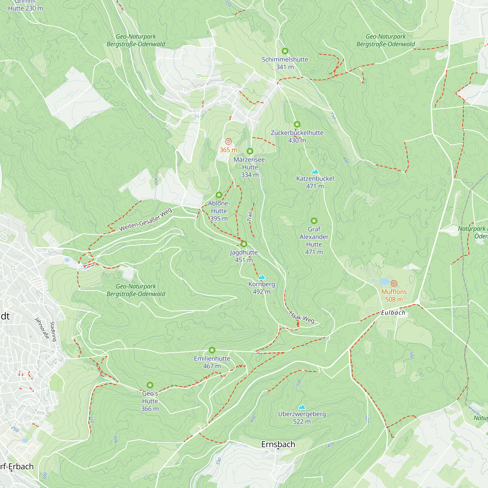 Jagdhütte map