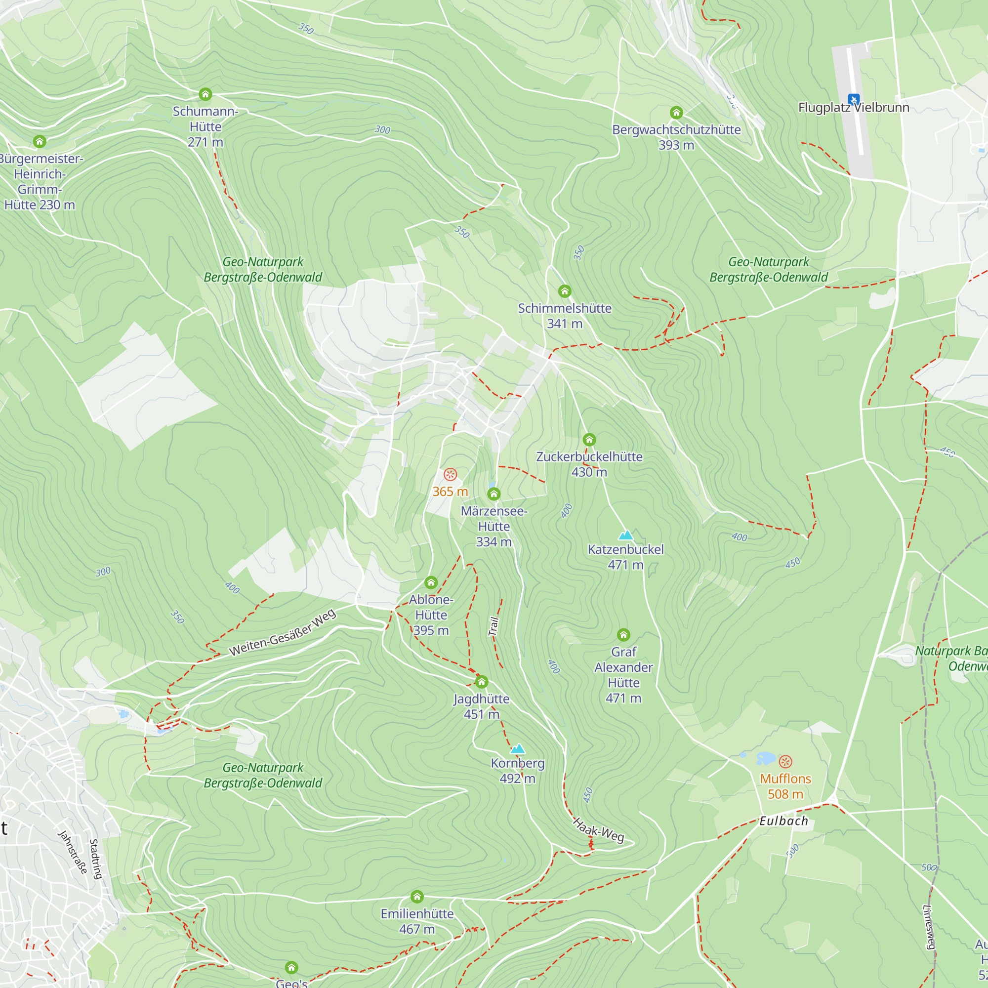 Märzensee-Hütte map