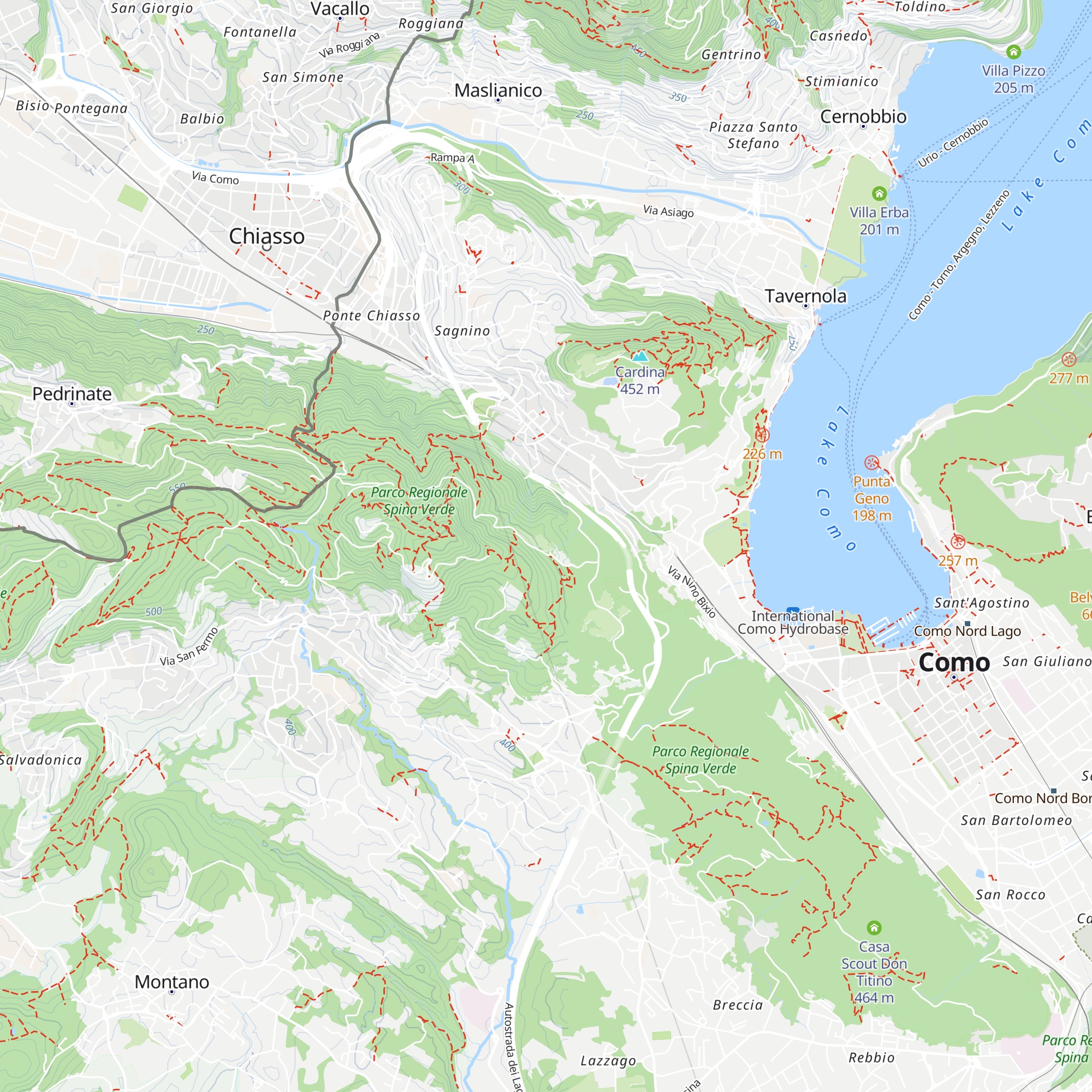 Cascina Viola map