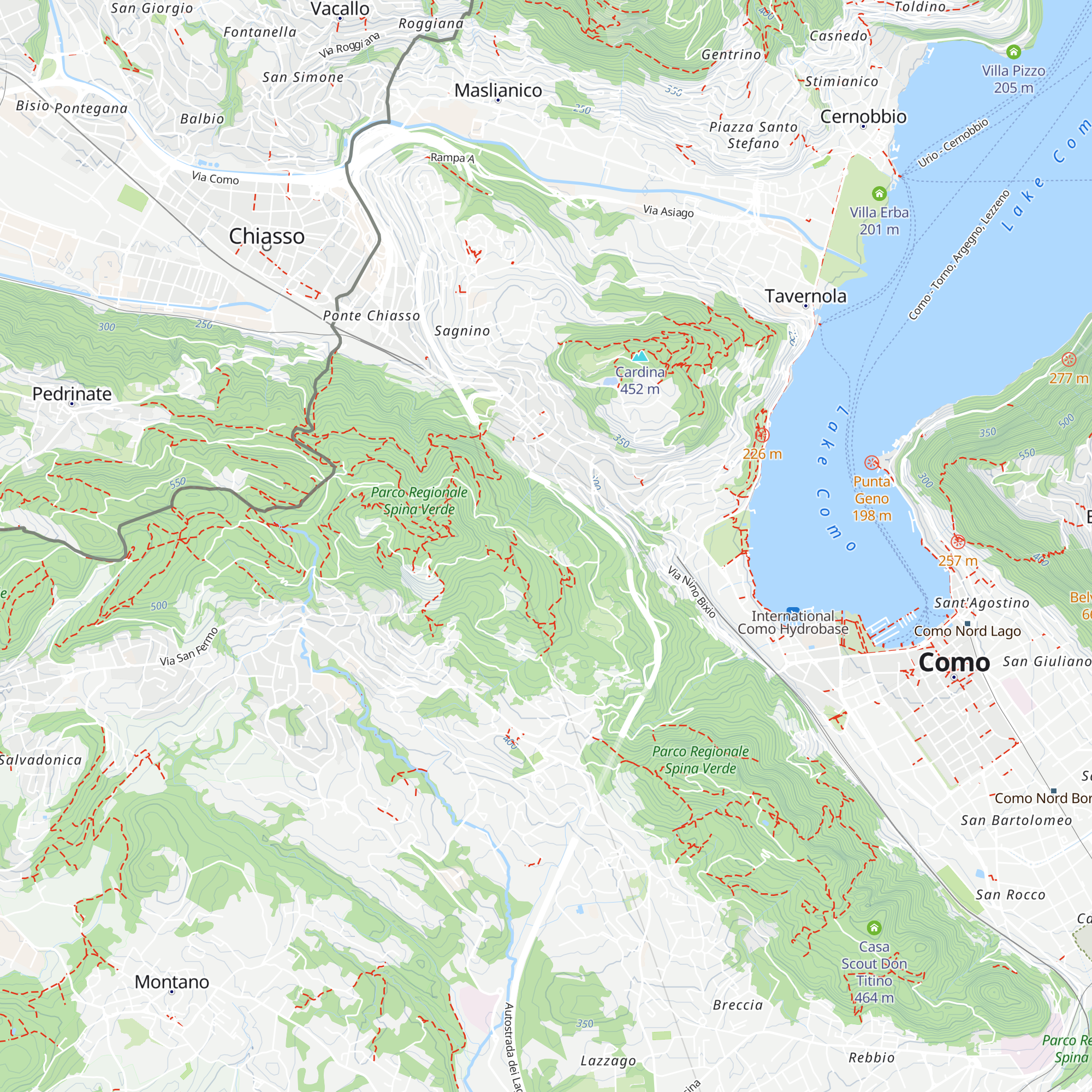 Cascina Viola map