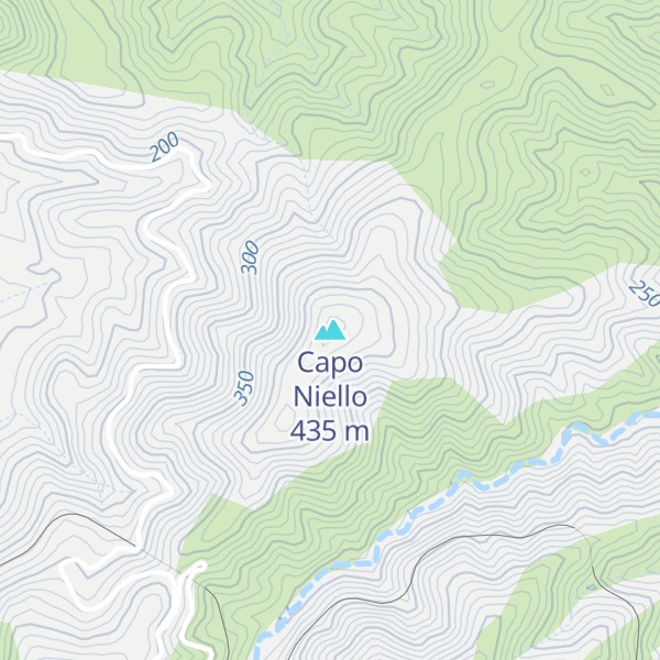 Map of Capo Niello