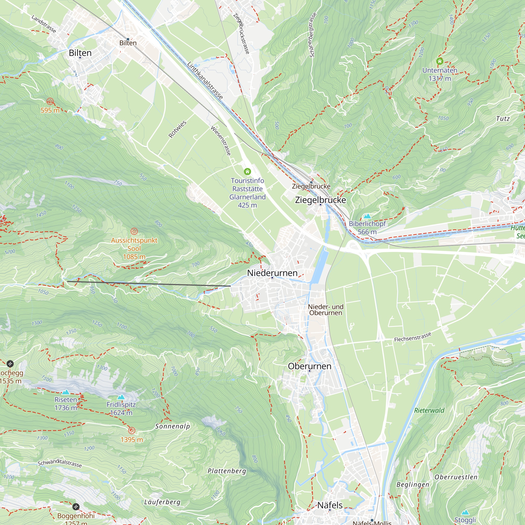 Schlössli map