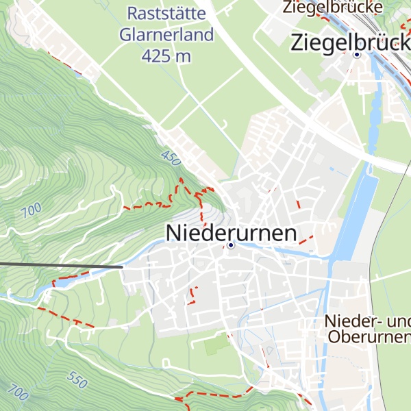 Map of Schlössli