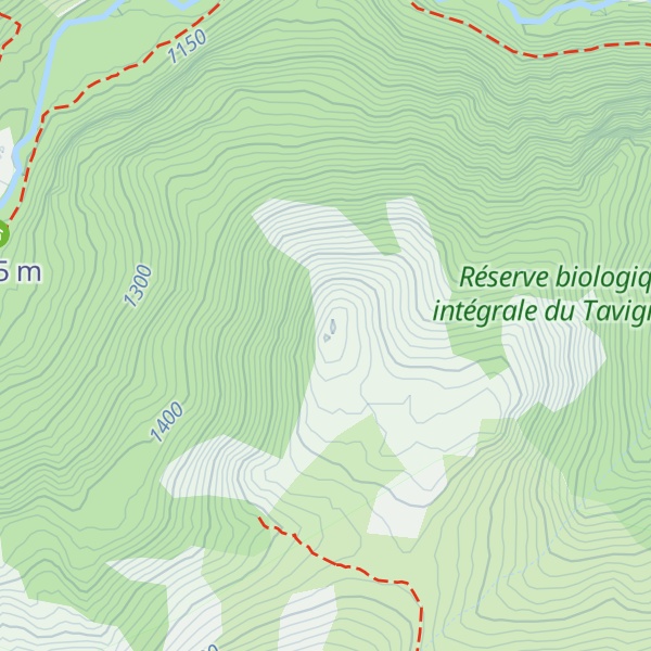 Map of Punta Tavoliccio
