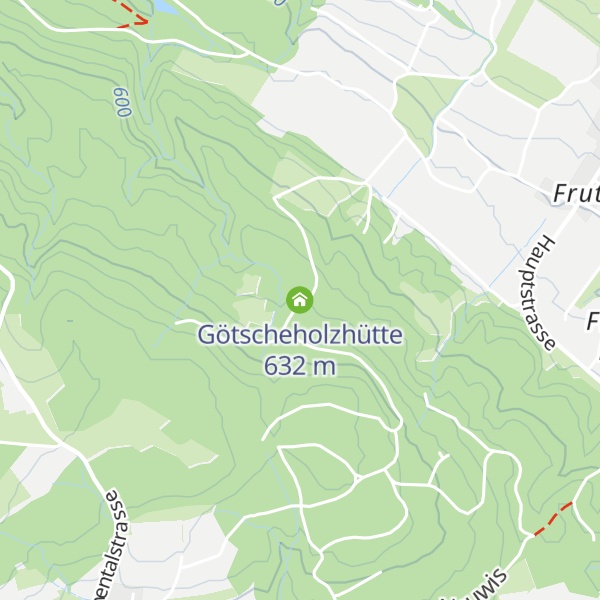 Map of Götscheholzhütte