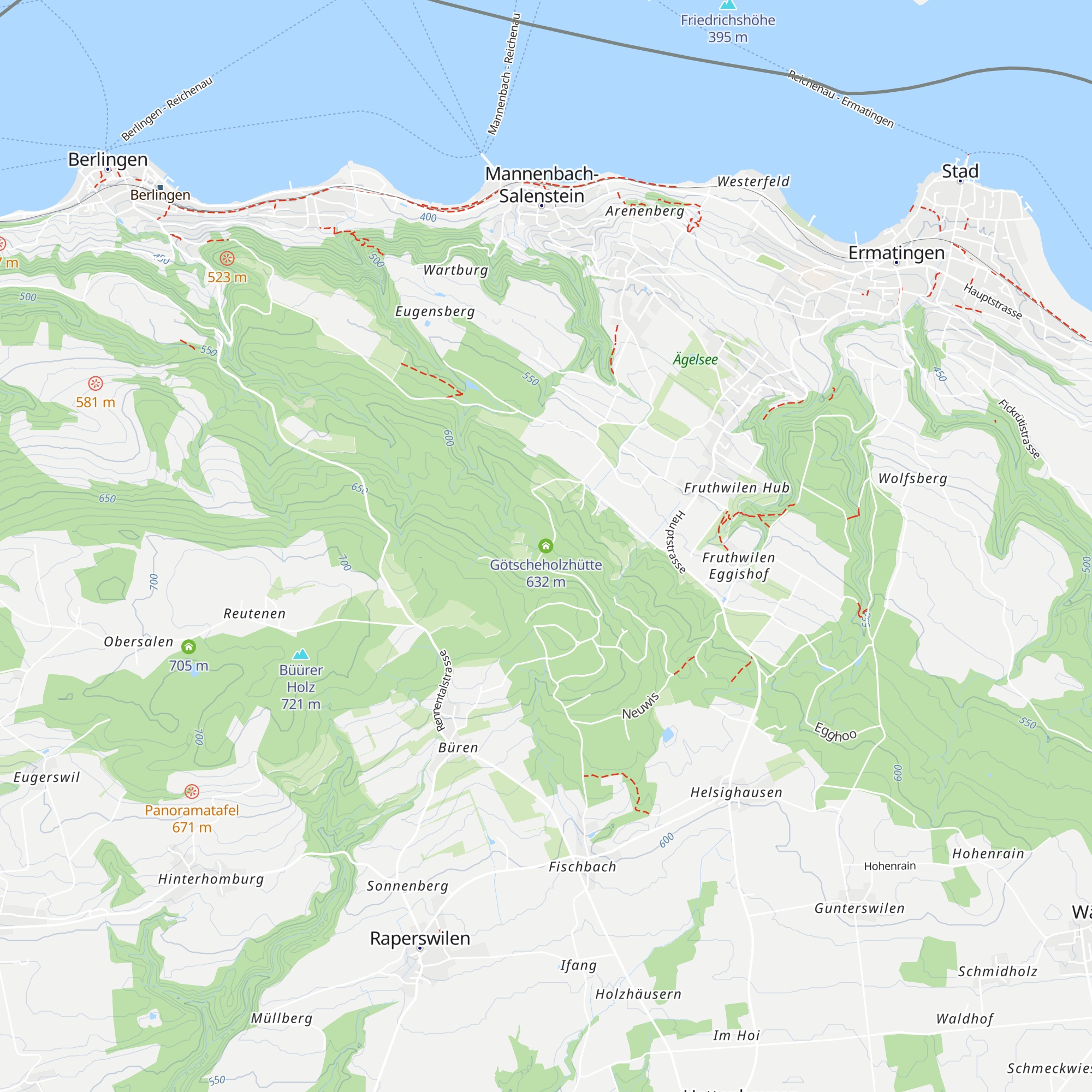 Götscheholzhütte map